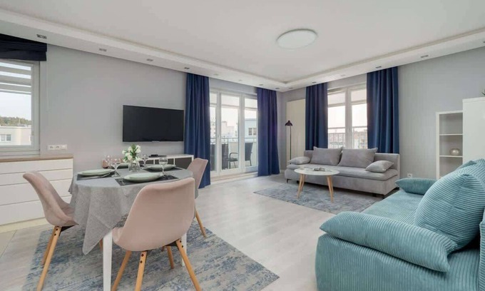 Gdynia Apartamento | Wittekówny 6 | Spacious Apartment | Parking | Bath