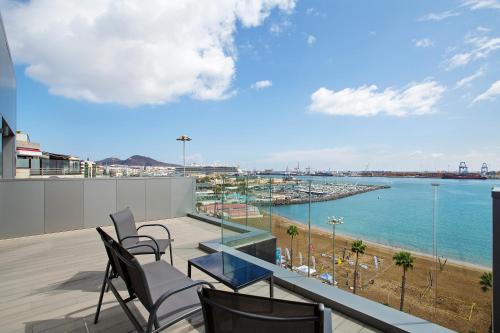 Las Palmas de Gran Canaria Apartamento | Wonderful penthouse city and beach