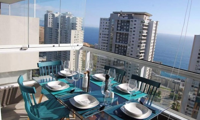 Concon Apartamento | Wonderful cozy 100% equipped for 5 people people