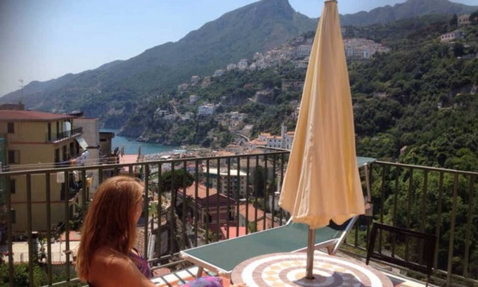 Vietri sul Mare Apartamento | Maravilloso piso con terraza con vistas al mar en la costa de Amalfi