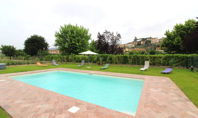Castiglion Fiorentino Villa | Casa de vacaciones privada con A/C, WIFI, piscina privada, TV, terraza, cerca de Cortona
