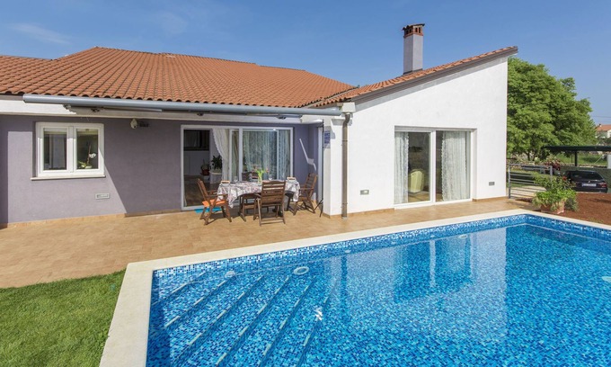 Rovinjsko Selo Cabaña | Villa moderna Rovinjsko, Selo con piscina y jacuzzi