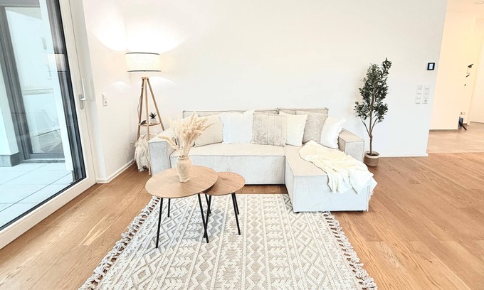 Bad Buchau Apartamento | Wonderful new building on Federsee