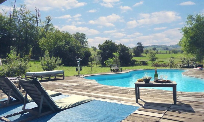 Agazzano Villa | Maravillosa casa de vacaciones privada para 10 personas con piscina privada, sauna, WIFI y veranda