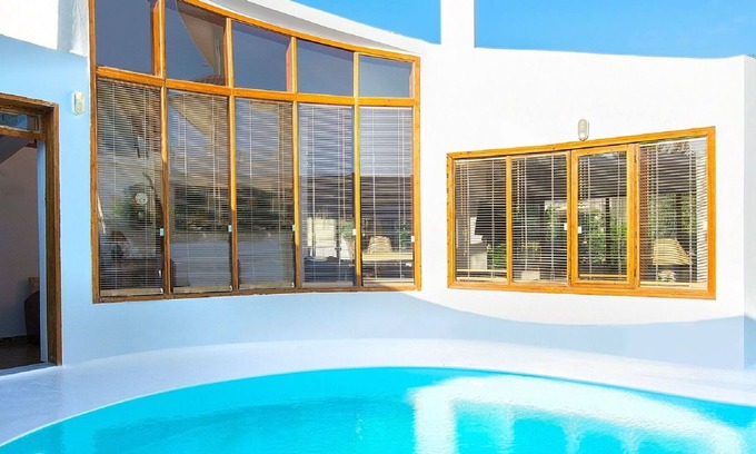 Ialyssos Villa | Preciosa casa de vacaciones privada con WIFI, A/C, piscina privada, TV, patio, aparcamiento