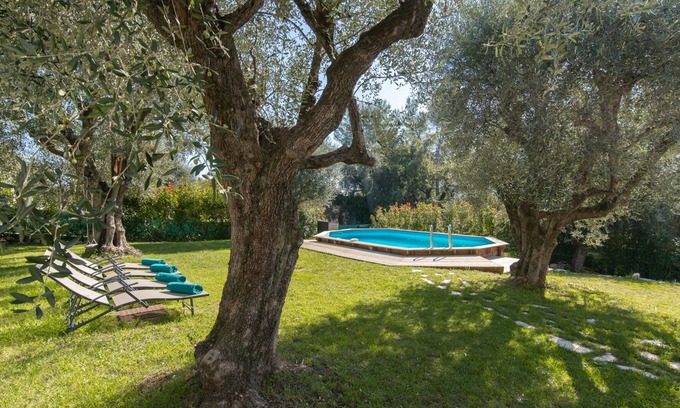 Les Maillans Villa | Villa recientemente renovada cerca de Valbonne y Niza con piscina privada.