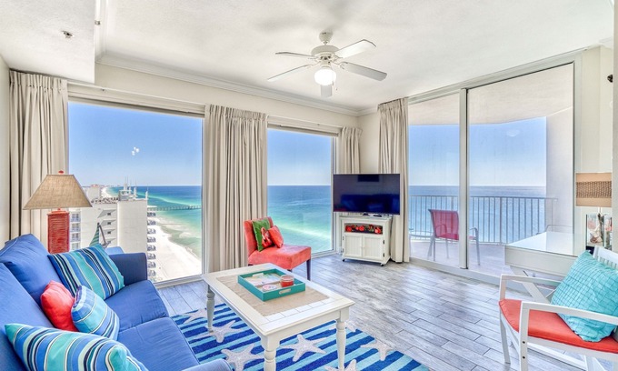 Panama City Beach Complejo | LINDA 1 BD / 1BA @ TIDEWATER! NUEVO PROGRAMA DE ALQUILER! 27 DE MAYO - 6 DE JUNIO ABIERTO!