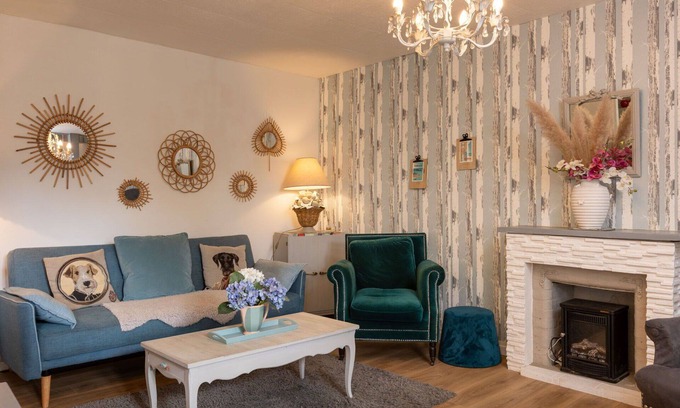 Cancale Casa | Preciosa casa de vacaciones para 5 personas con WIFI, TV, patio, mascotas permitida y aparcamiento
