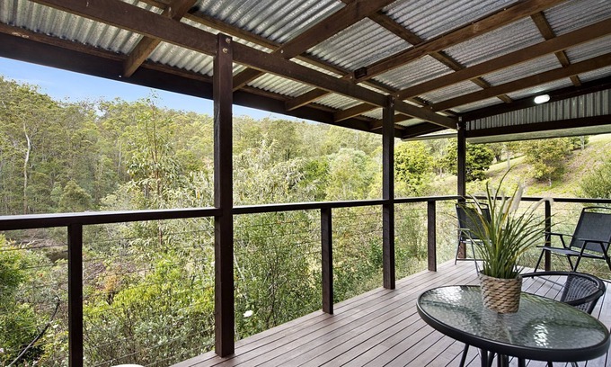 Kobble Creek Cabaña | Wonga Cottage en Kobble Creek Cottages