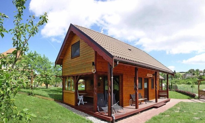 Miedzyzdroje Casa | Casa de Madera en Lubin cerca del Lago Wicko