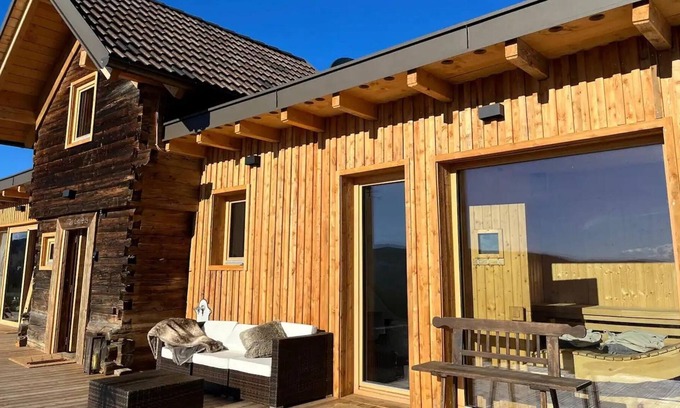 Huettenberg Casa | Cabaña de madera atmosférica en Obersemlach con sauna y vista a la montaña
