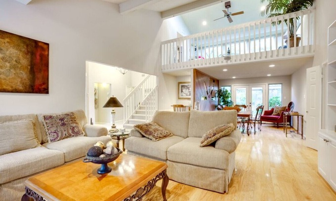 Grogan's Mill Casa | Woodlands Escape: 3BR Texas Retreat w/ Forest View