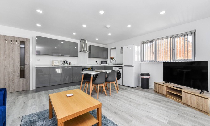 Hucknall Apartamento | Woodstock House Flat 4 - Modern 2 Bed in Hucknall