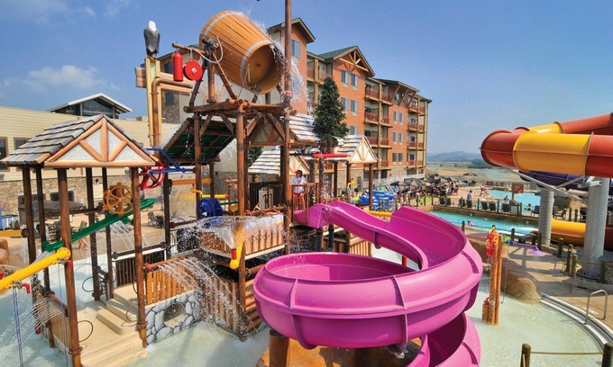 Sevierville Condominio | Wyndham at Wilderness Lodge 2BR Water Park(s) included