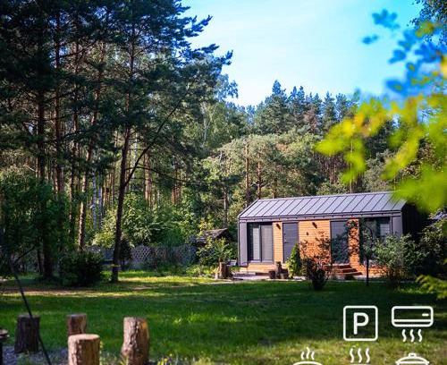 Radziejowice Casa | Wypoczynkowa Osada całoroczne ogrzewane domki 700m od Suntago Wręcza