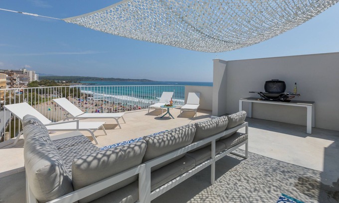 S'Illot-Cala Morlanda Apartamento | Ximet Aire - Apartamento en la playa, aire acondicionado, internet