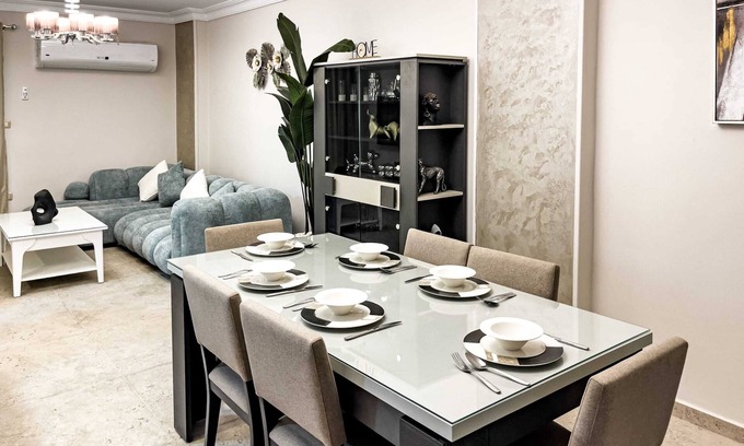 Qasr an-Nil Apartamento | Elegant & Modern 3 BDR Apt. @ Heliopolis