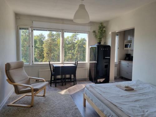 Lappeenranta Apartamento | Ylimmän kerroksen yksiö lähellä matkakeskusta