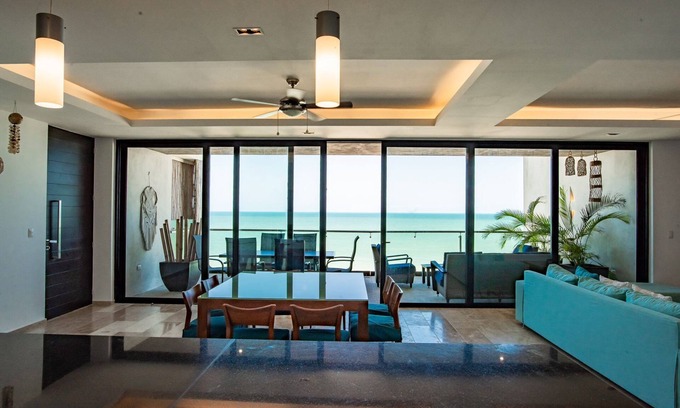 Chicxulub Puerto Apartamento | Tu hogar en la playa: belleza, confort y tranquilidad!
