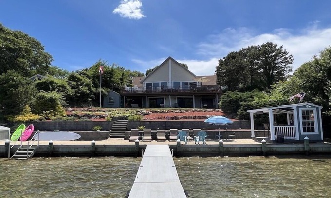 Mashpee Casa | Your Own Personal Tiki-Hut Paradise On John's Pond RPAM033