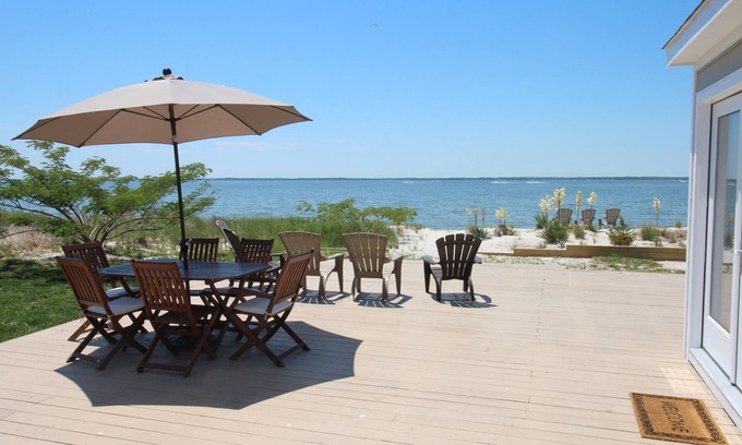 Dewey Beach Casa | Privado de Sandy Beach & Water Views asombrosos