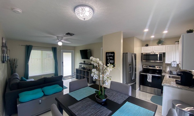 South Middle River Apartamento | Your Perfect Retreat; 10Min from the Beach, Downtown, Las Olas and the Airport