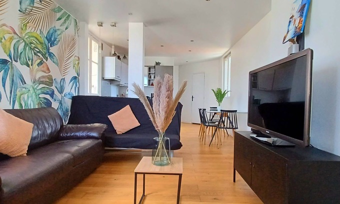 Bois-Colombes Apartamento | Your tropical haven in Paris