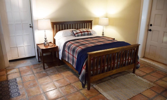 Nambe Pueblo Casa | Ysabel Adobe- Private Bedroom attached bathroom in century old adobe on 1 acre.