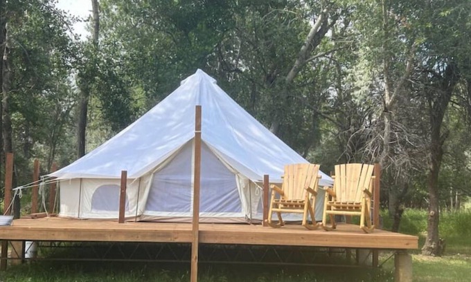 Joliet Casa | Yurt on Rock Creek in Joliet, Montana