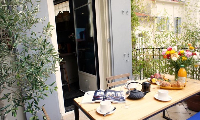 Carabacel Apartamento | Ze Perfect Place - Élégant appartement avec terrasse - Promenade des Arts