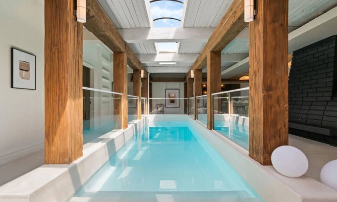 Fair Oaks Casa | Zen Spa Oasis with Indoor Pool, Soaking Tub & Sauna