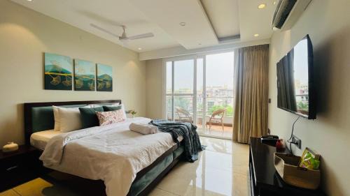 Sector 14 Apartamento | ZEN Suites Gurgaon - LUXE Stays Collection