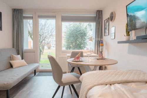 Gross Buchholz Apartamento | Zentral nah MHH Terrasse Komfort - Haustiere willkommen