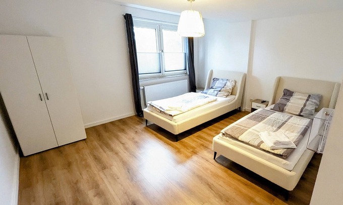 Innenhafen Apartamento | Zentrale Wohnung für 4 Personen mit Küche & Waschmaschine