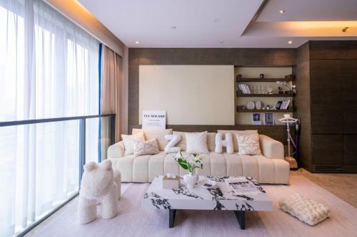 Jing'an Apartamento | ZHome-Deplex luxury apartment-Near The Bund