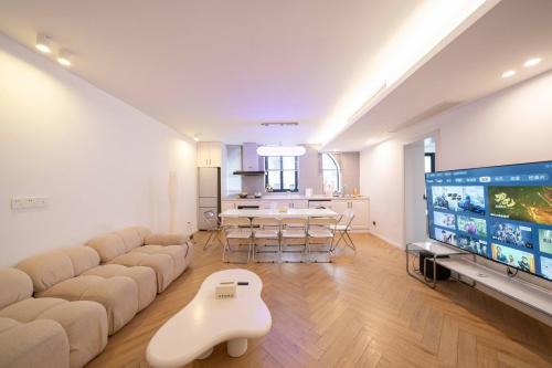 Jing'an Apartamento | ZHome-Three floors 4 bedrooms - near Nanjing Road