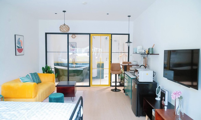 Dong Khoi Apartamento | ZY 2. Tropical Flat -- Riverside Vibrant D1 --