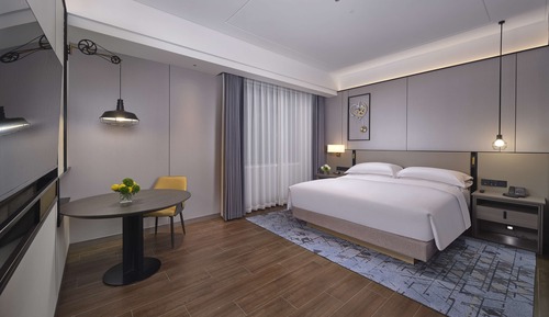 Habitación superior, 1 cama de matrimonio grande