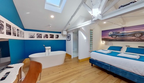 Habitación Deluxe con 1 cama doble o 2 individuales, vistas al jardín