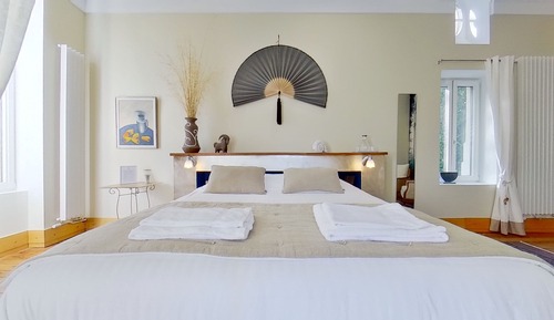 Habitación Royal con 1 cama doble o 2 individuales, vistas al jardín