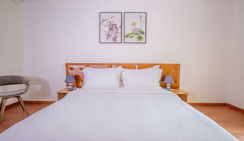Habitación Deluxe doble, 1 cama de matrimonio grande, vistas al mar