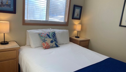 Cabaña Confort, 1 cama de matrimonio con sofá cama, no fumadores, vistas al canal