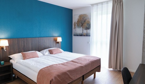 Habitación estándar doble, 1 cama de matrimonio, vistas al jardín