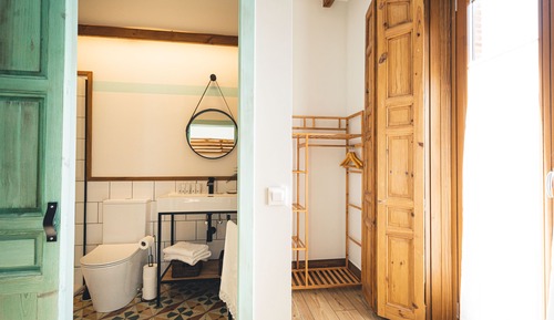 Suite junior, 1 cama de matrimonio con sofá cama, vistas a la ciudad