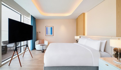 Suite, 1 cama de matrimonio grande, terraza, vistas al río (Bamseom)