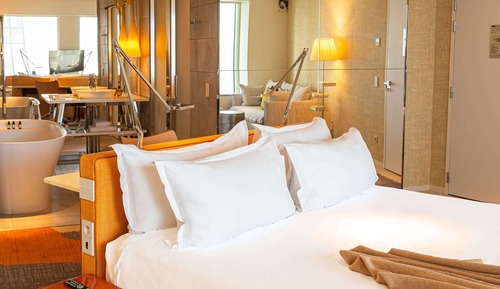 Suite familiar, 1 cama de matrimonio grande con sofá cama (Family)