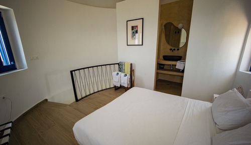 Suite romántica, 1 habitación, terraza, vistas al mar (Green Suite)