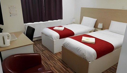 Habitación estándar con 2 camas individuales, 2 camas individuales