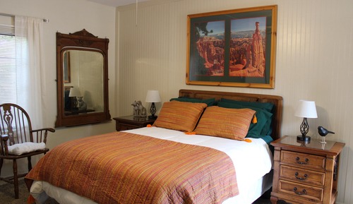Habitación, 1 cama de matrimonio, vistas al jardín