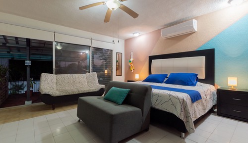 Habitación triple de lujo